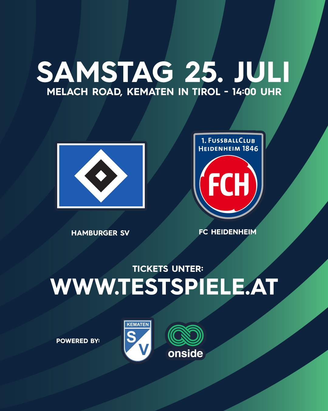 Hamburger SV gegen 1. FC Heidenheim